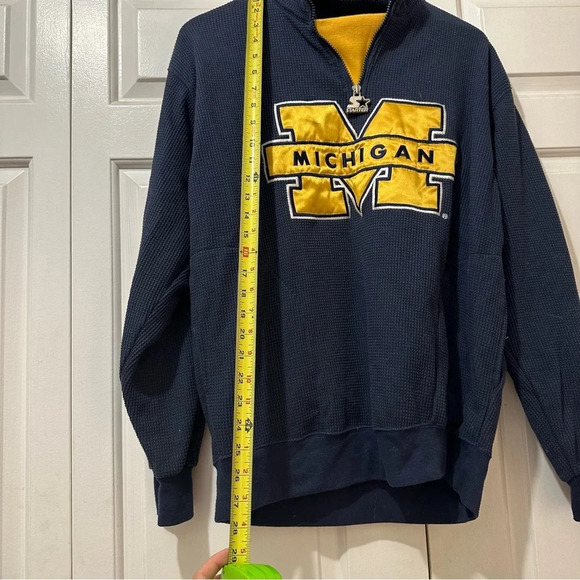 VTG Starter Michigan Waffle Pullover - Picture 6 of 10